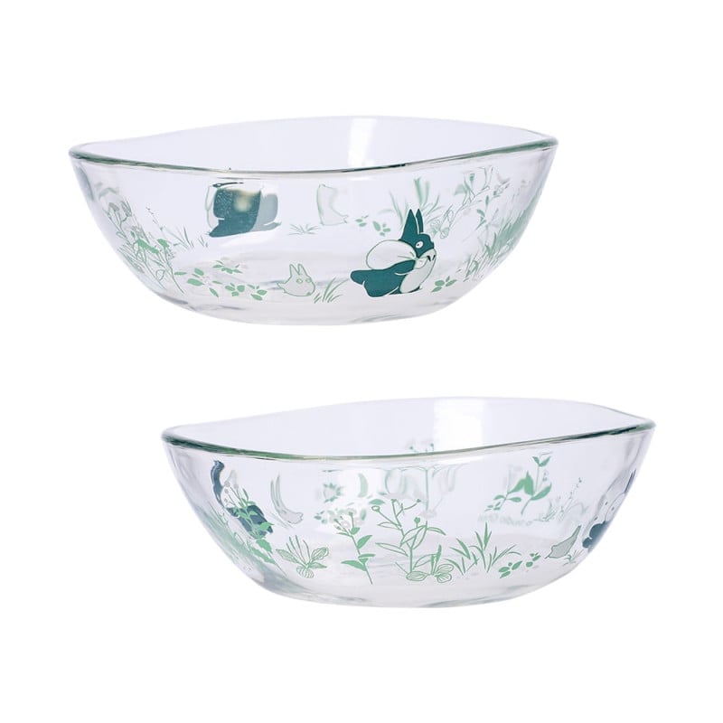 MY NEIGHBOR TOTORO - Chasing - Transparent Bowl 13x4.5cm