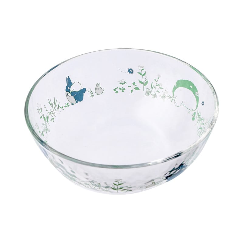 MY NEIGHBOR TOTORO - Acorns Chasing - Transparent Bowl 17x6.5cm