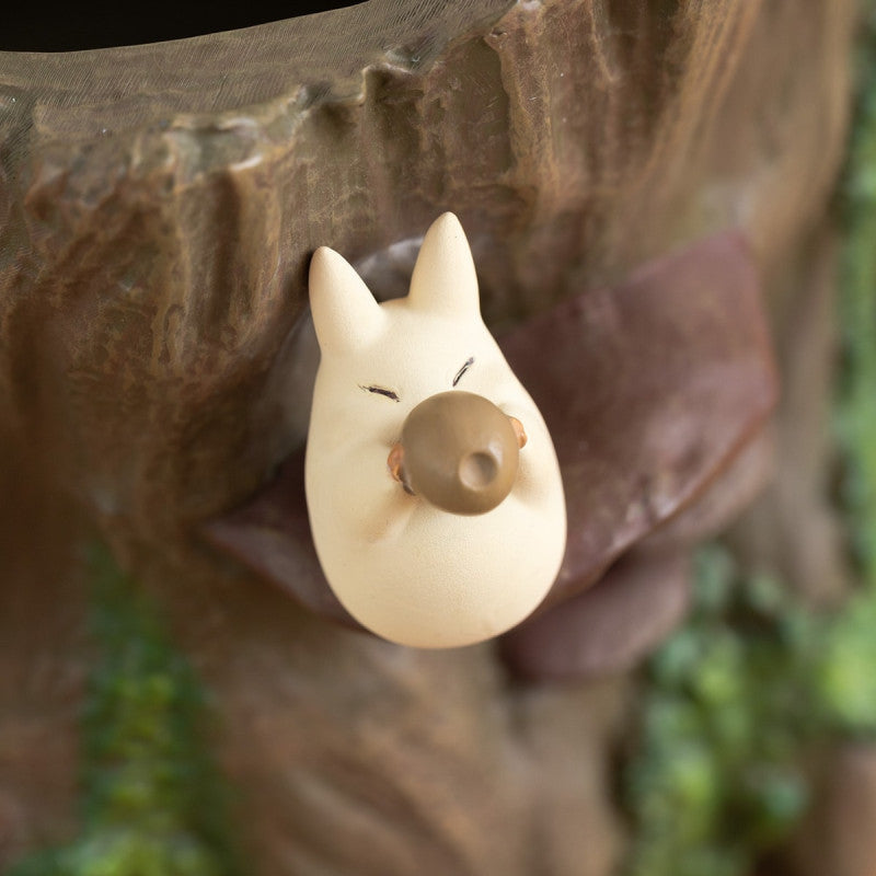 MY NEIGHBOR TOTORO - Totoro tree trunk - Planter Diorama 17.5cm