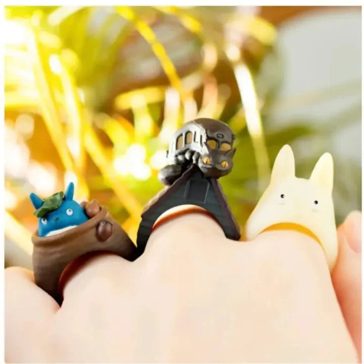 MY NEIGHBOR TOTORO - Totoro - Assortiment 6 Ring - BLIND BOX
