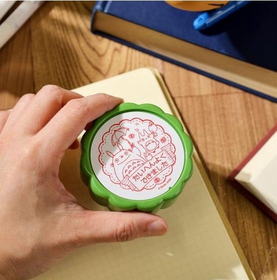 MY NEIGHBOR TOTORO - Totoro - Round stamps 4.6cm