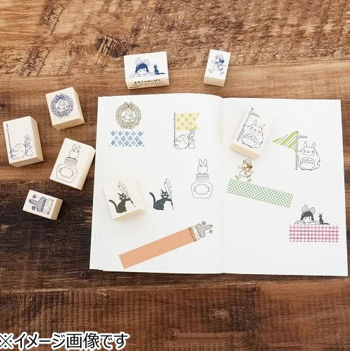 MY NEIGHBOR TOTORO - Totoro - Wooden stamps 2.x3x4.5cm