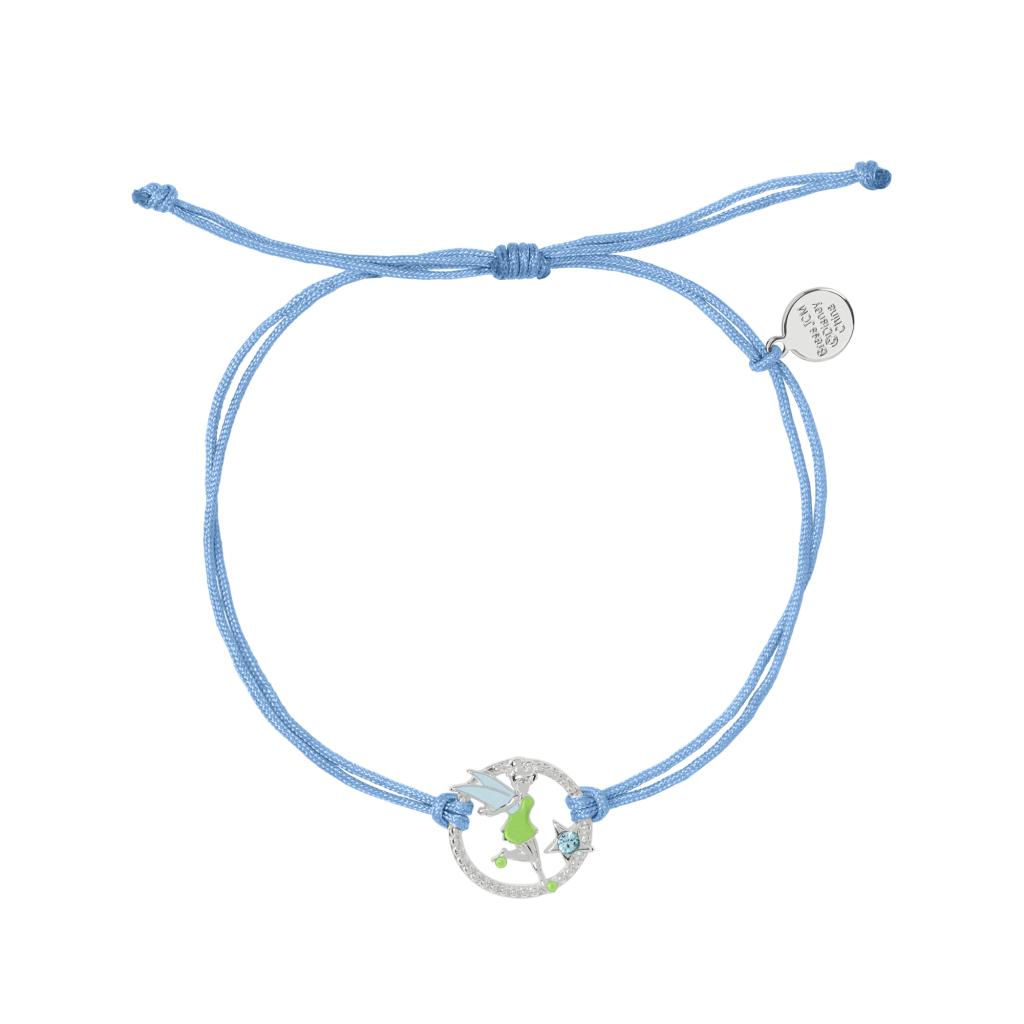 TINKERBELL - Adjustable Cord Bracelet + Pendant