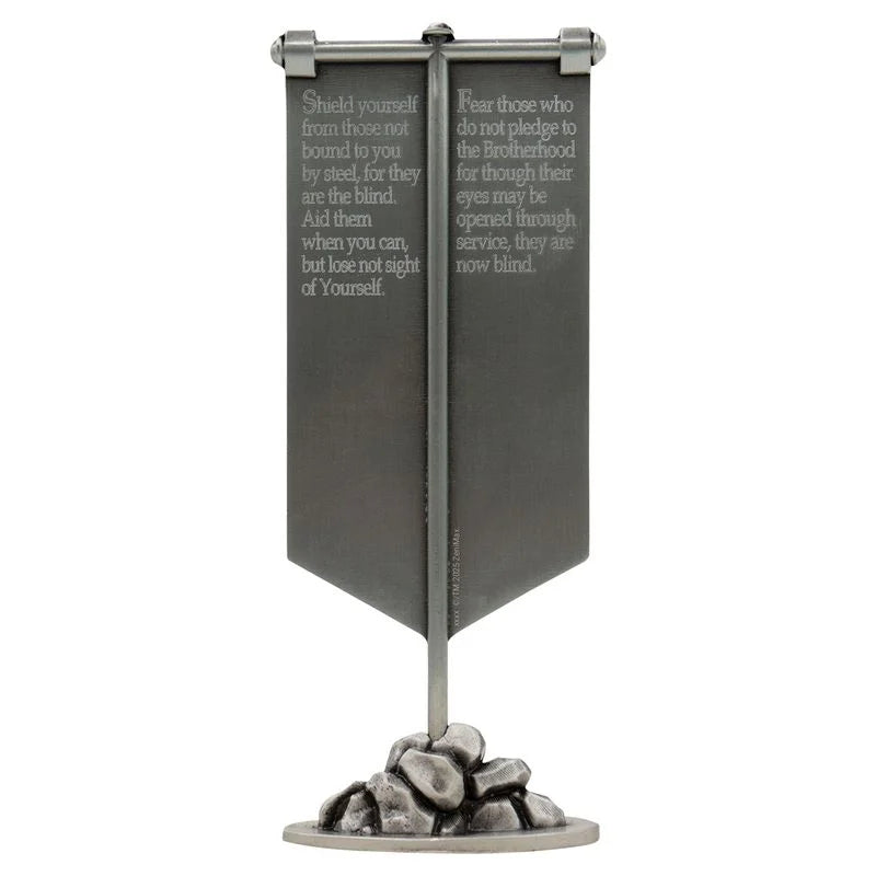 FALLOUT - Brotherhood of Steel Metal Banner - Replica Limited Edition