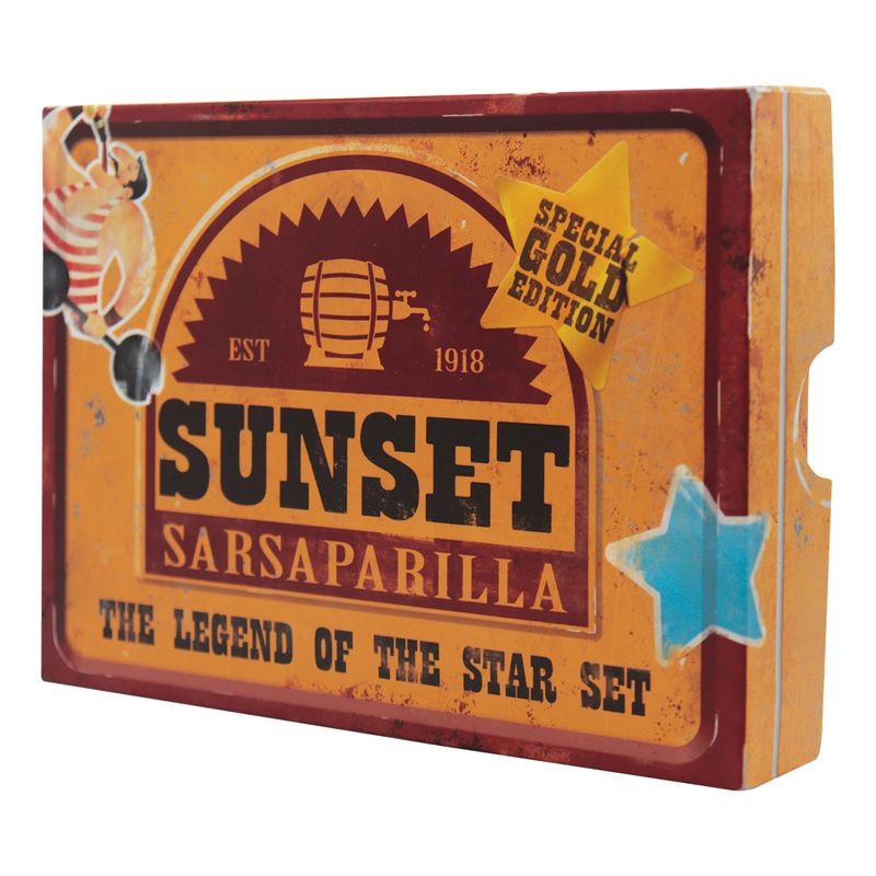 FALLOUT -Sunset Sarsaparilla Legend of the star set -Gold coloured Ed.