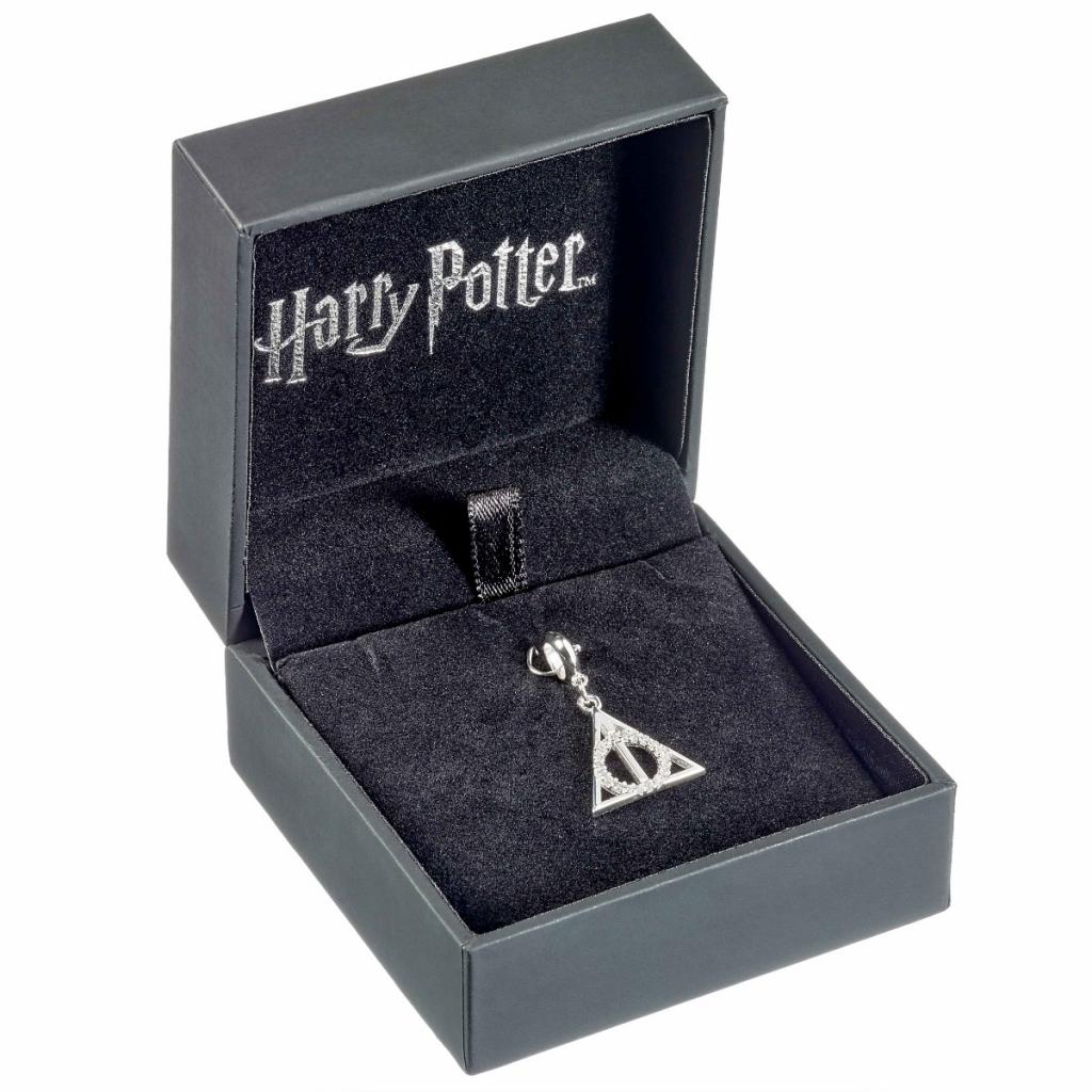 HARRY POTTER - Deathly Hallows - Crystals Slider Charm for Bracelet