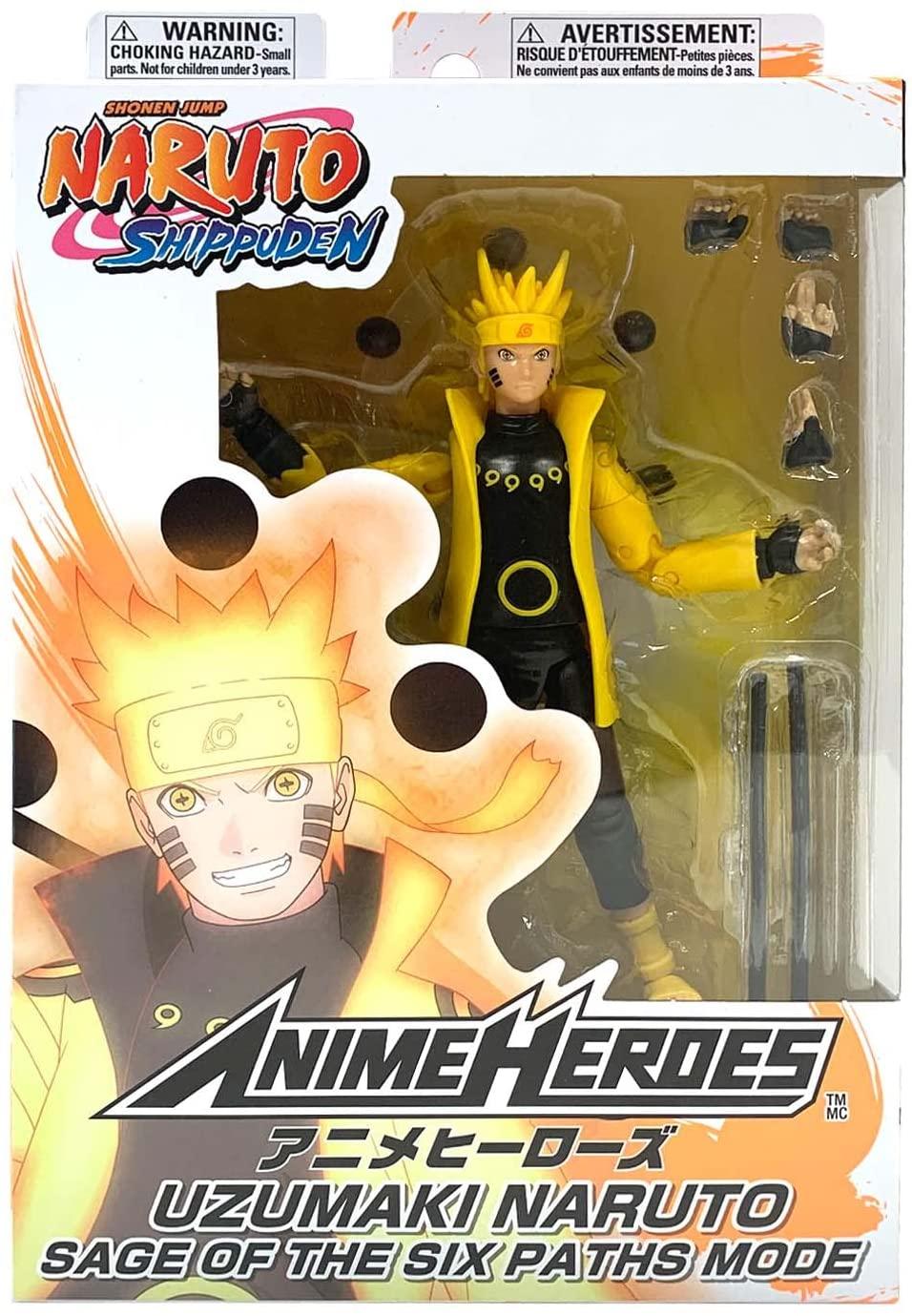 NARUTO - Naruto Sage of Six Paths Mode - Figure Anime Heroes 17cm