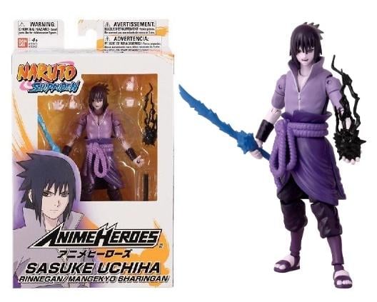 NARUTO - Uchiha Sasuke Rinnegan "7th Wave" - Figure Anime Heroes 17cm