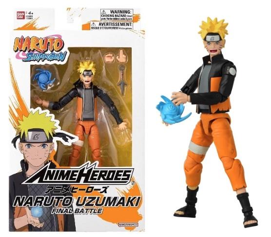 NARUTO - Naruto "Final Battle" - Figure Anime Heroes 17cm