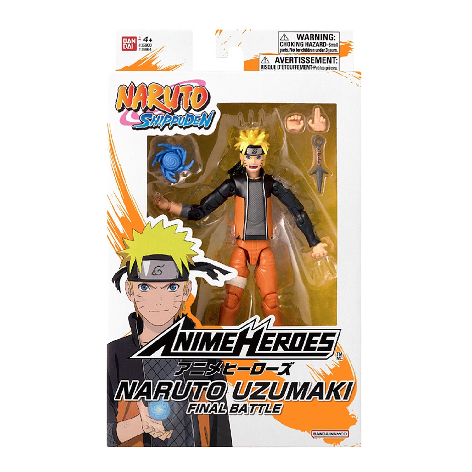 NARUTO - Naruto „Final Battle“ – Figur Anime Heroes 17cm