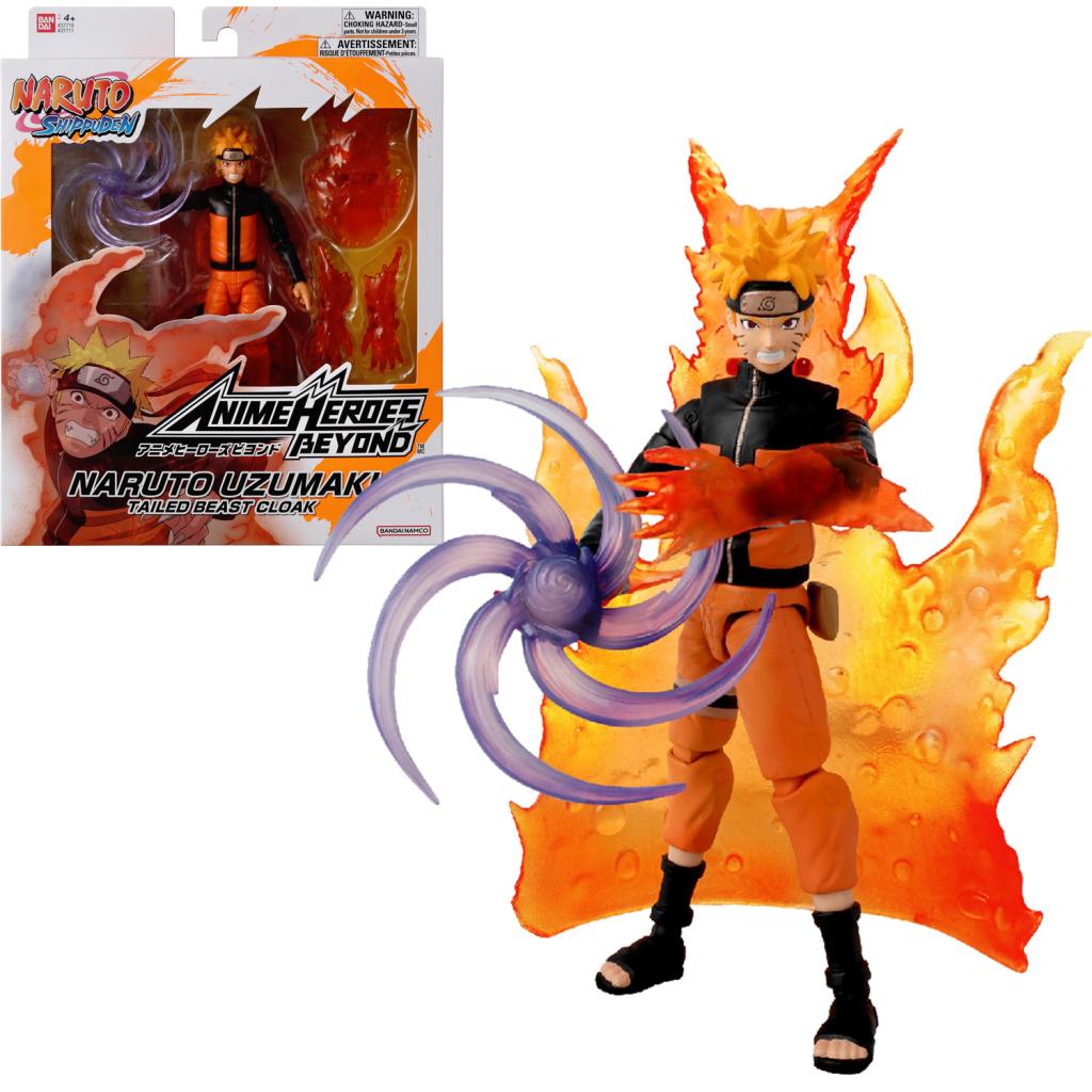 NARUTO - Naruto with transf. effect - Figure Anime Heroes Beyond 17cm