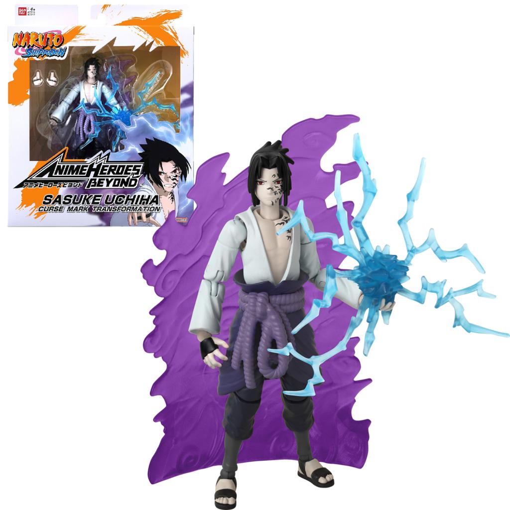 NARUTO - Sasuke with transf. effect - Figure Anime Heroes Beyond 17cm