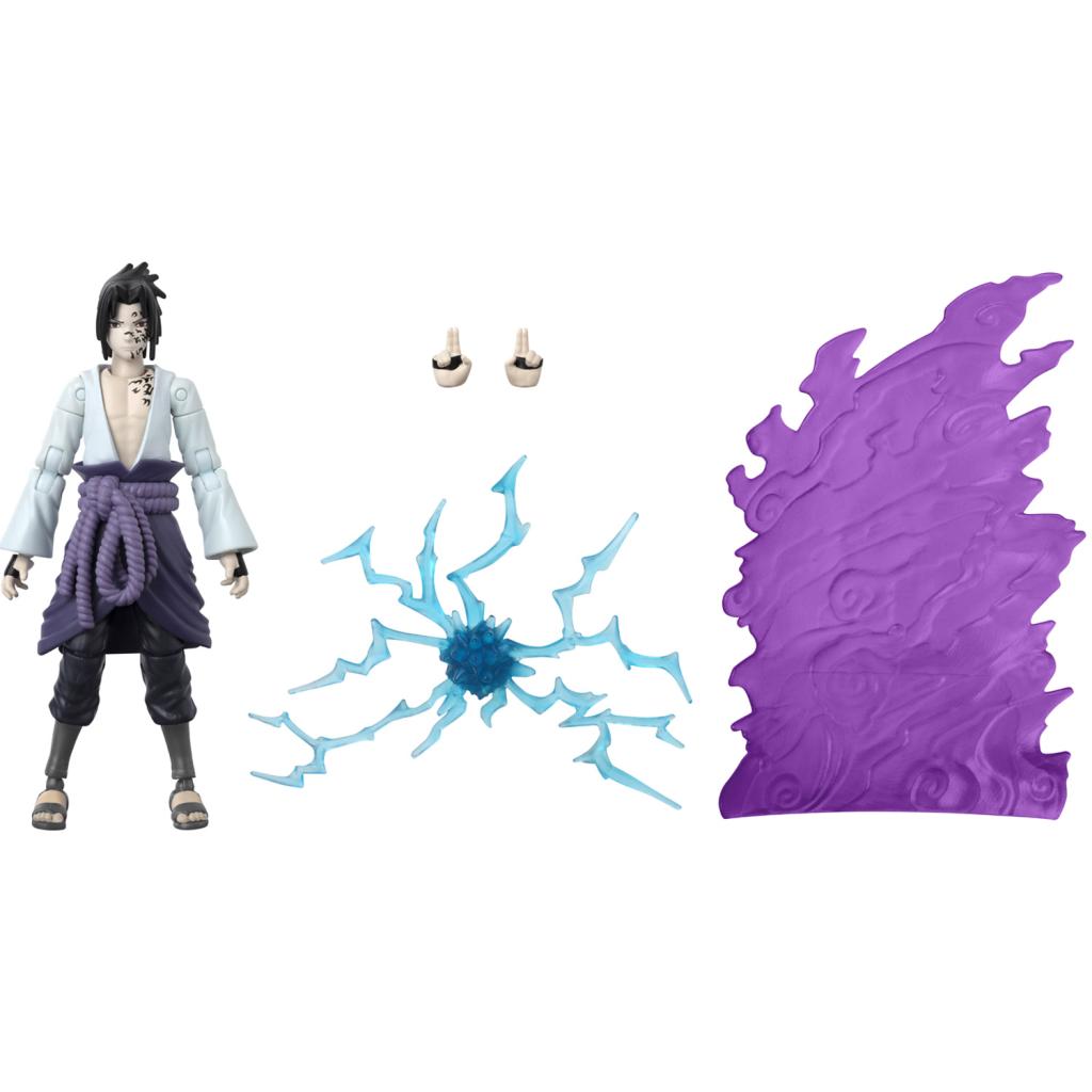 NARUTO - Sasuke with transf. effect - Figure Anime Heroes Beyond 17cm