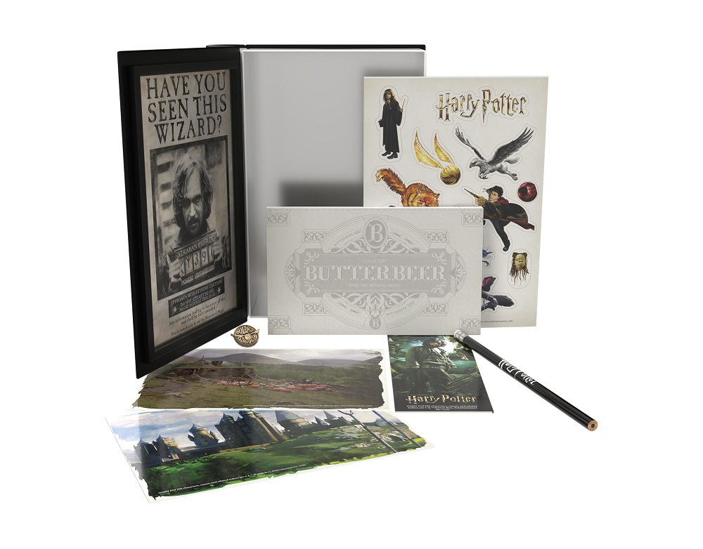 HARRY POTTER - Metallic Book Box - Vol.3 - Stationery Set 7 pc.