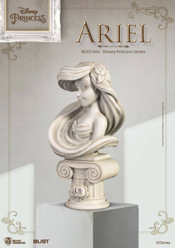DISNEY - Ariel - Buste Princess Series PVC 15cm