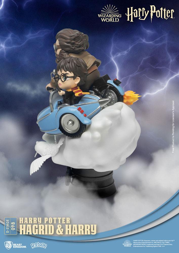HARRY POTTER - Hagrid & Harry - Statue D-Stage New Ver. 15cm
