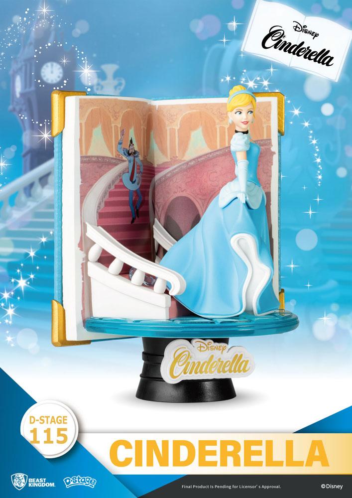 DISNEY - Cinderella - Statue D-Stage Book Series Diorama PVC 13cm