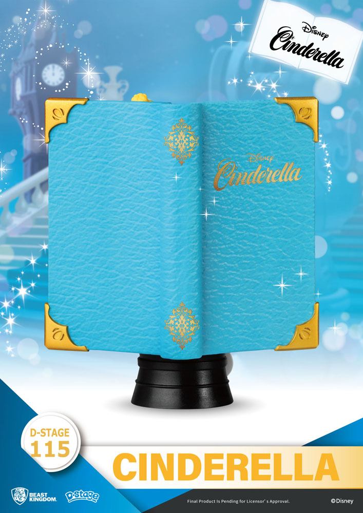 DISNEY - Cinderella - Statue D-Stage Book Series Diorama PVC 13cm