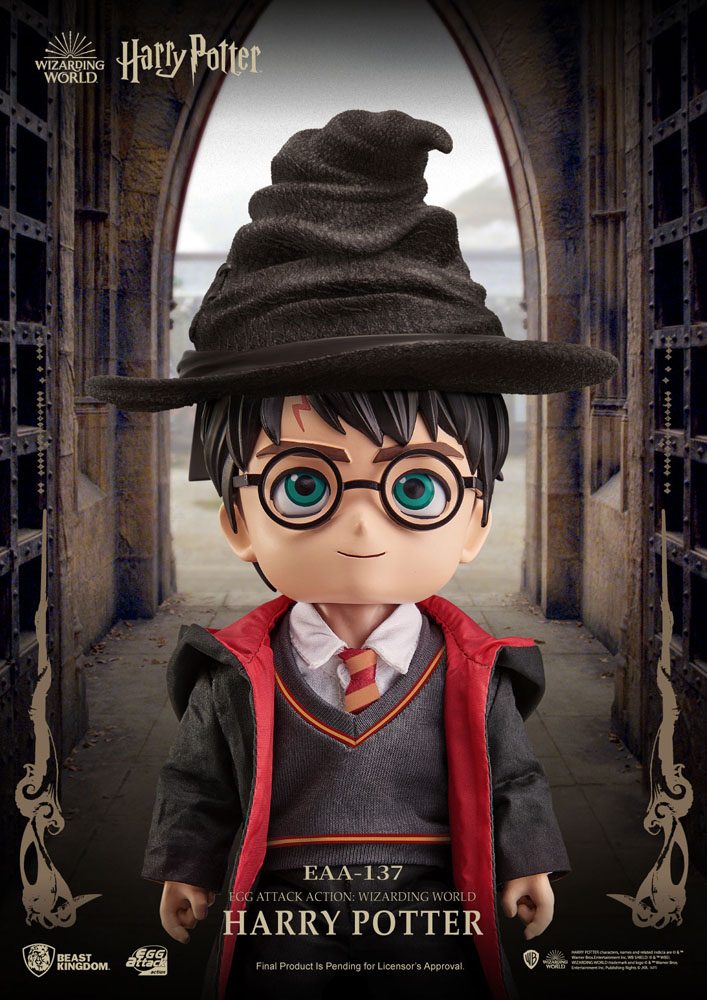 HARRY POTTER - Harry - Figurine Egg Attack Action WIzarding World 11cm