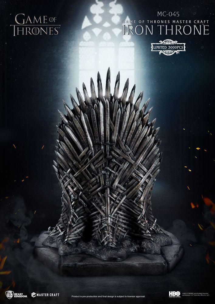 GAME OF THRONES - The Throne - Statue Master Craft '34x35x41cm'