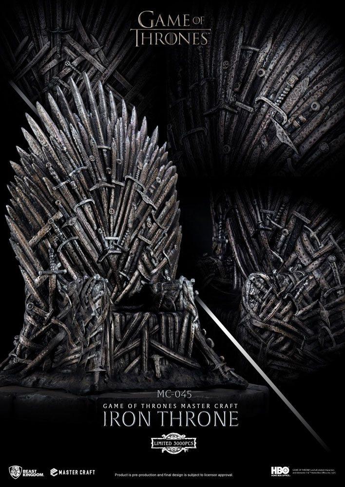 GAME OF THRONES - The Throne - Statue Master Craft '34x35x41cm'