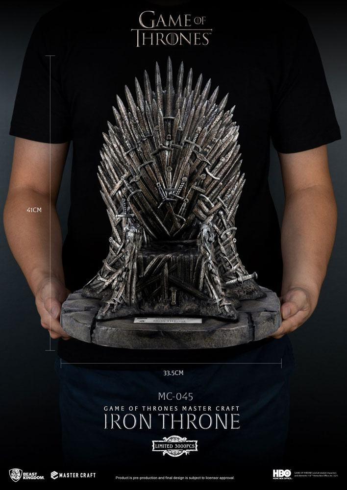 GAME OF THRONES - The Throne - Statue Master Craft '34x35x41cm'