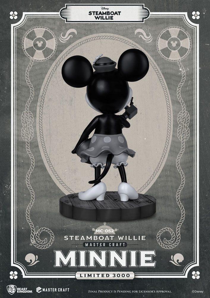 DISNEY - Steamboat Willie Minnie - Statue Master Craft '40x25x25cm'