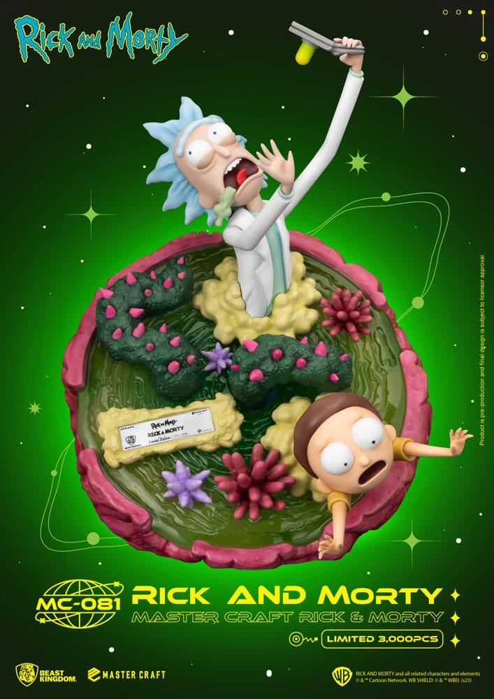 RICK AND MORTY - Rick and Morty - Statue Master Craft 42cm