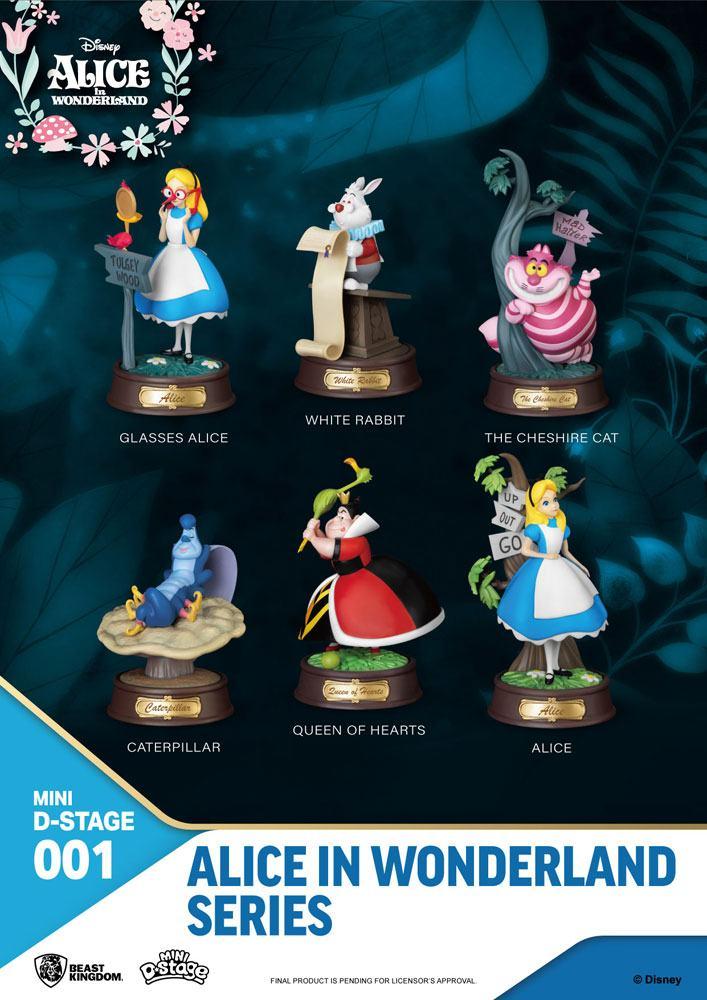 DISNEY - Mini Diorama Stage - Pack of 6 Statues 10cm