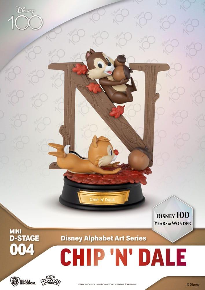 DISNEY 100TH - Disney Alphabet Art - Pack 6 Diorama Stage 10cm