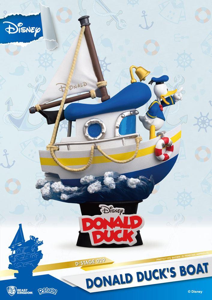 DISNEY - Donald Duck's Boat - Diorama D-Stage 15cm