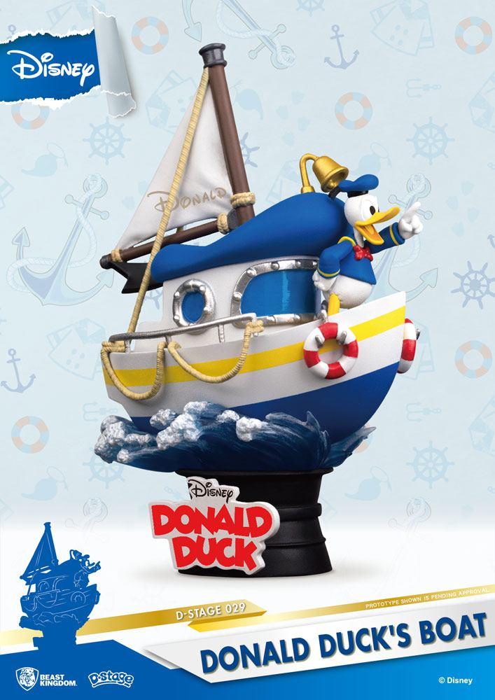 DISNEY - Donald Duck's Boat - Diorama D-Stage 15cm