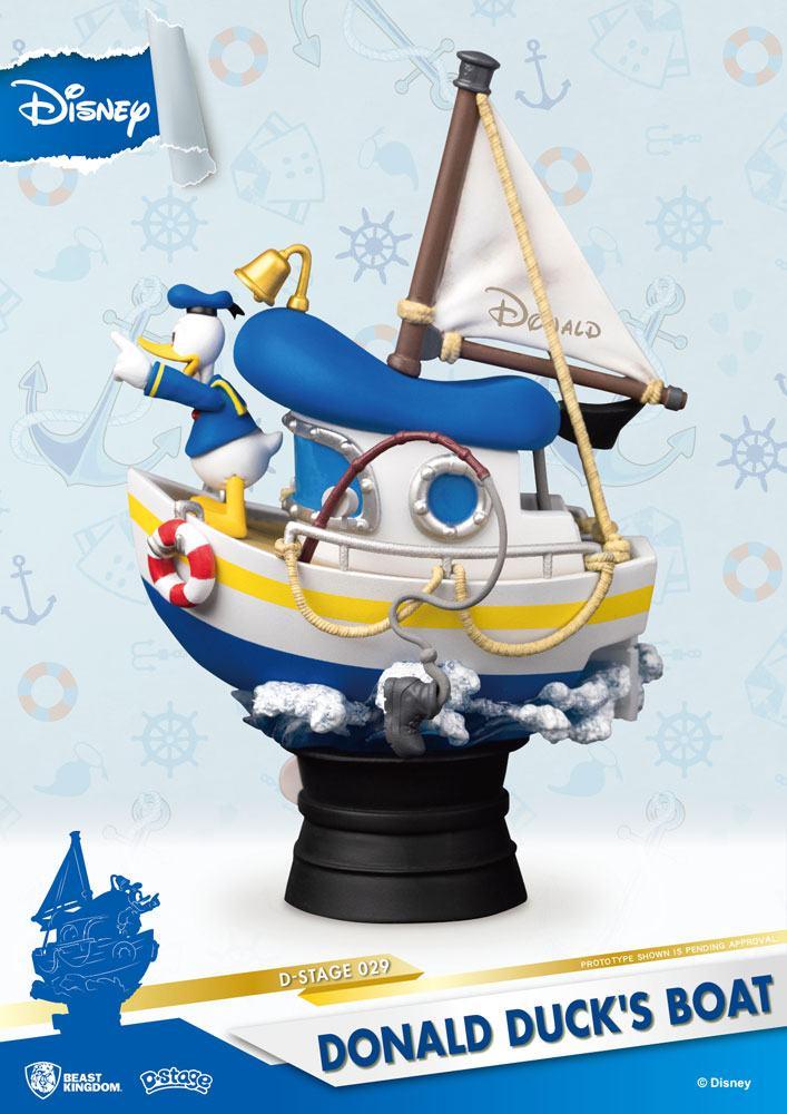 DISNEY - Donald Duck's Boat - Diorama D-Stage 15cm