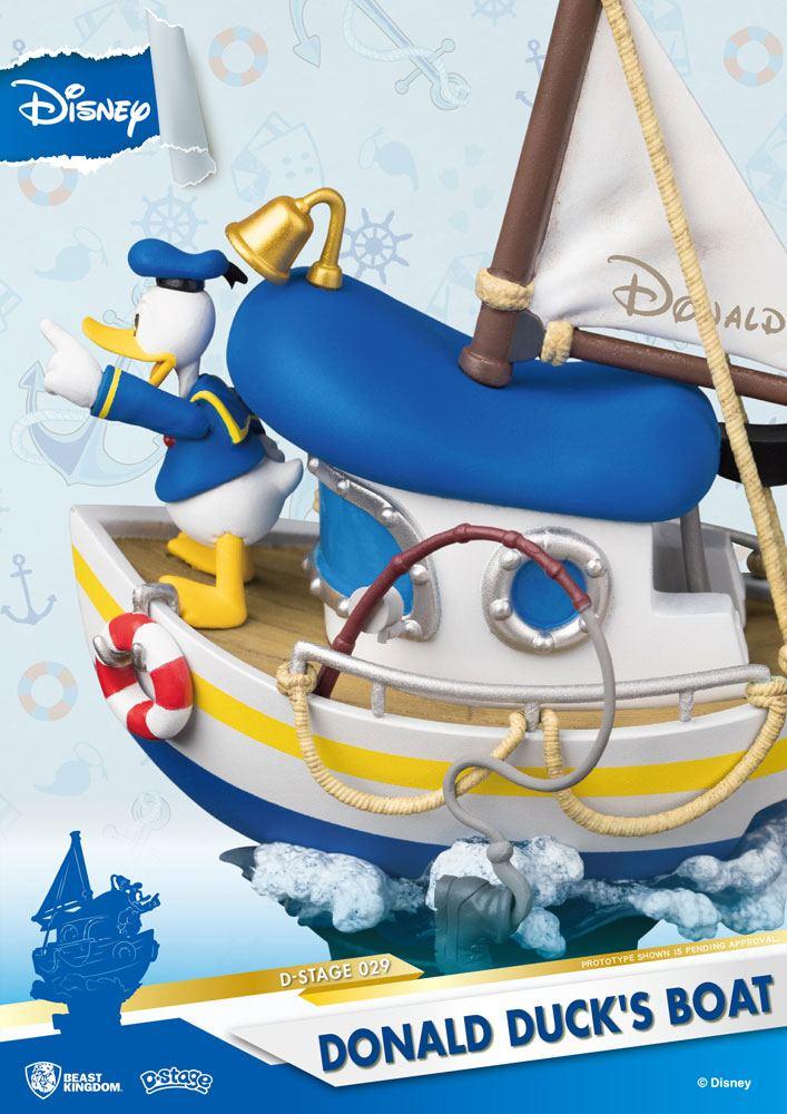 DISNEY - Donald Duck's Boat - Diorama D-Stage 15cm