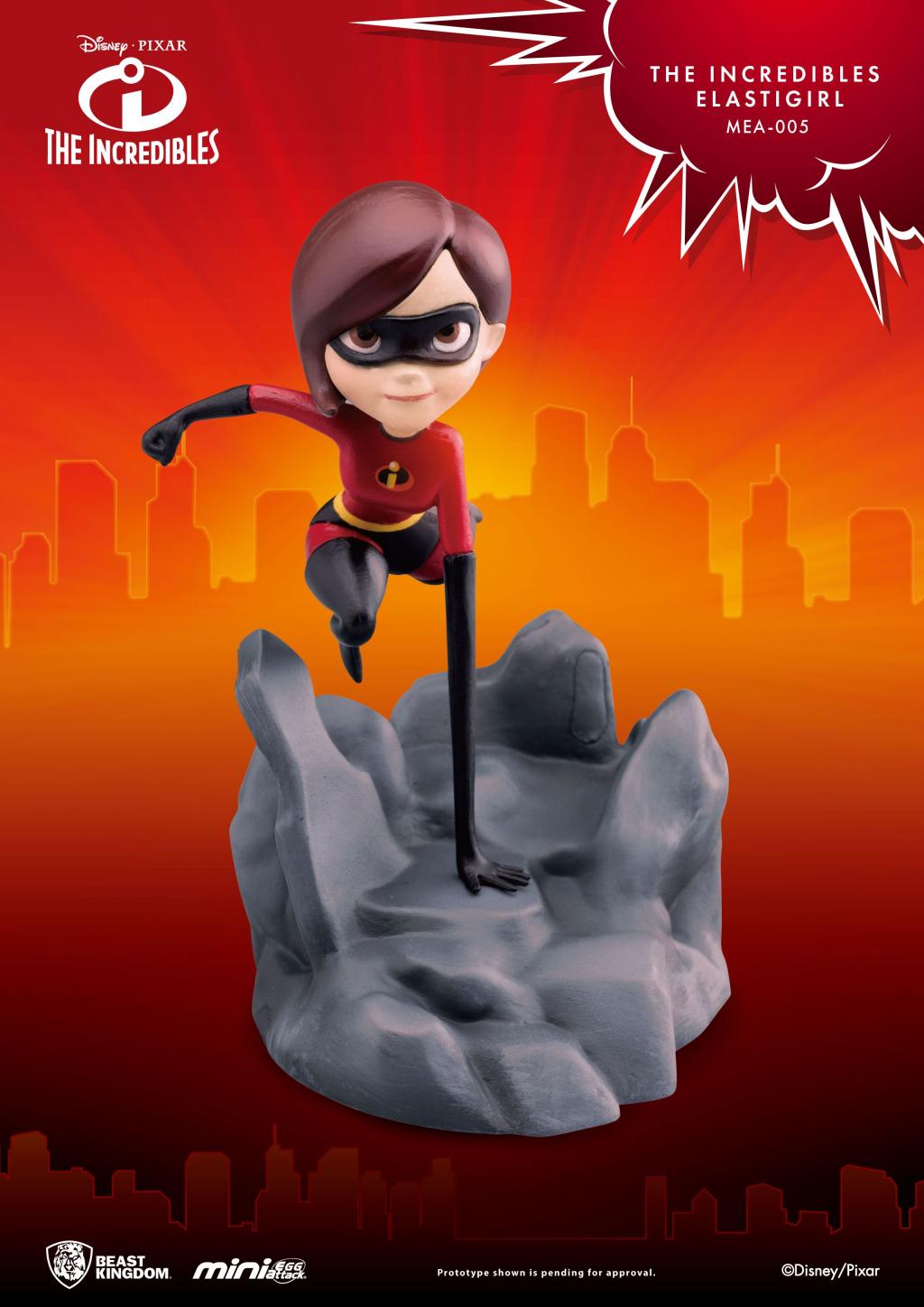 DISNEY THE INCREDIBLES - Fig Mini Egg Attack - Elastigirl - 13cm