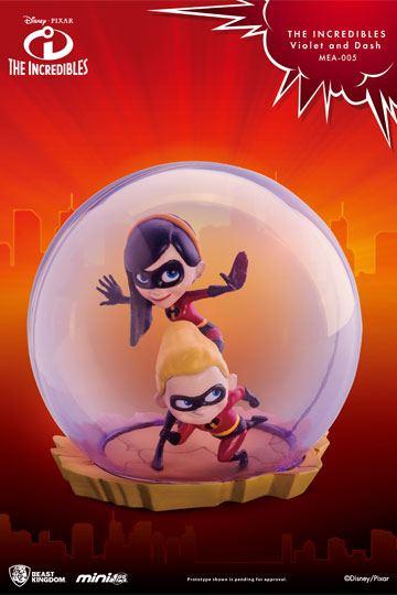 DISNEY THE INCREDIBLES - Fig Mini Egg Attack - Violet & Dash - 8cm