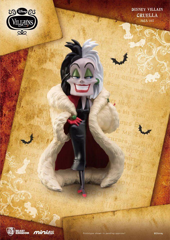 DISNEY VILLAINS - Figurine Mini Egg Attack - Cruella - 8cm