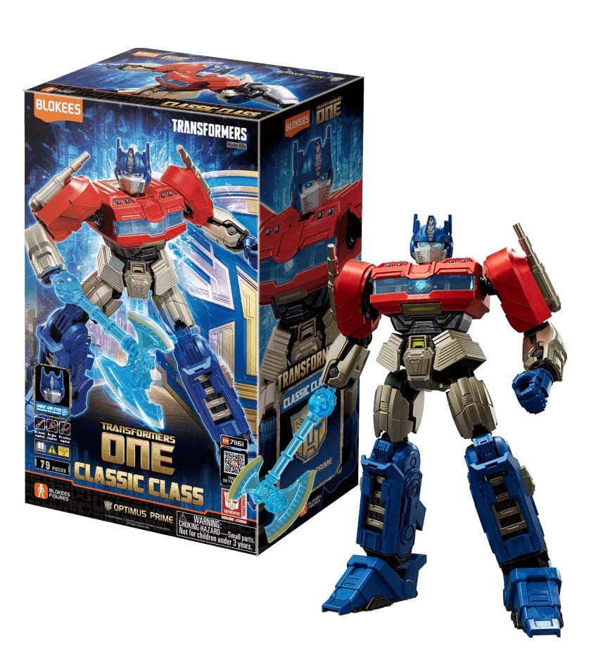 TRANSFORMERS ONE - Optimus Prime - Model Kit Classic Class Blokees