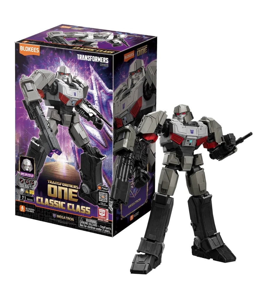 TRANSFORMERS ONE - Megatron - Model Kit Classic Class Blokees