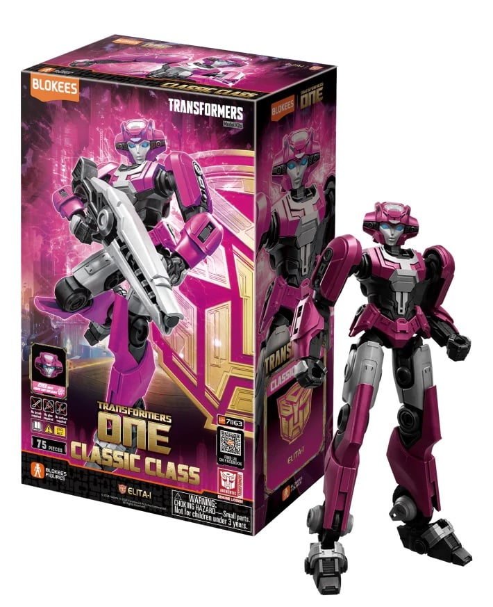 TRANSFORMERS ONE - Elita-1 - Model Kit Classic Class Blokees