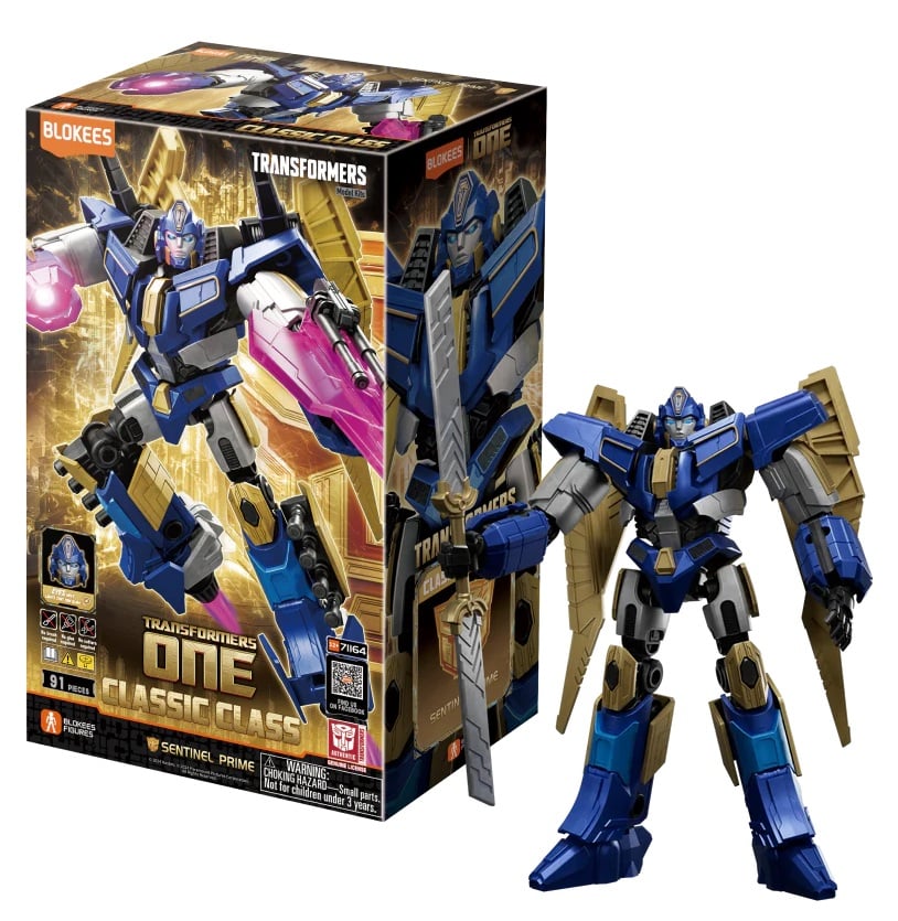 TRANSFORMERS ONE - Sentinel Prime - Model Kit Classic Class Blokees