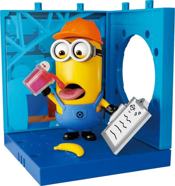MINIONS - Stuart the Jelly taster - Model Kit preCOOL Blokees