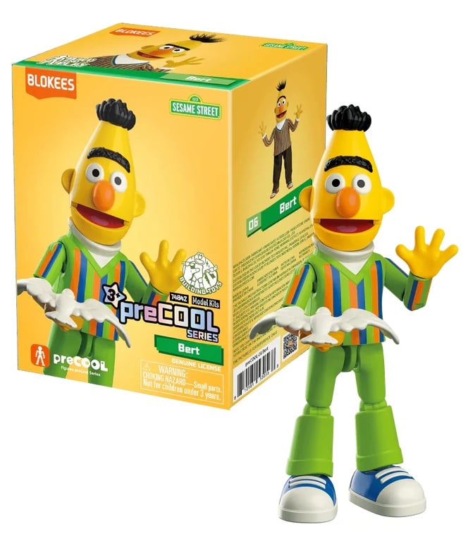 SESAME STREET- Bert - Model Kit Classic Class Blokees