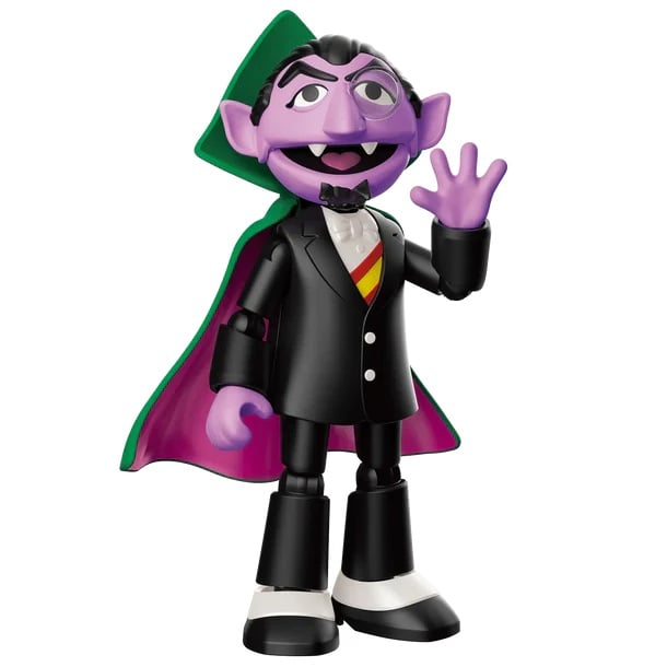 SESAME STREET- Count Von Count - Model Kit Classic Class Blokees