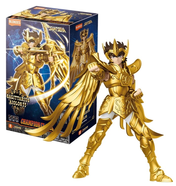 SAINT SEIYA - Sagittarius Aiolo - Model Kit Champion Class Blokees