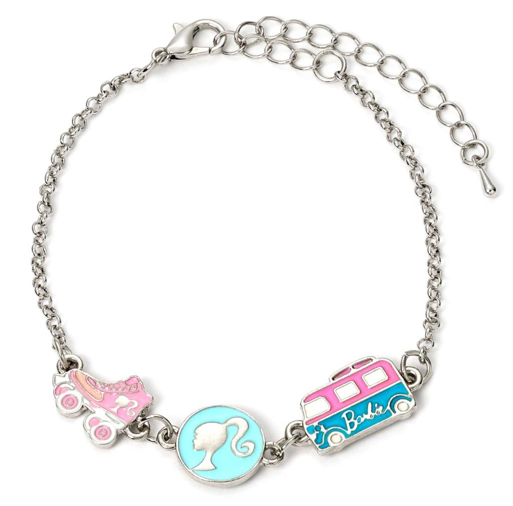 BARBIE - Chain Bracelet - Silhouette, Skate & Camper Van