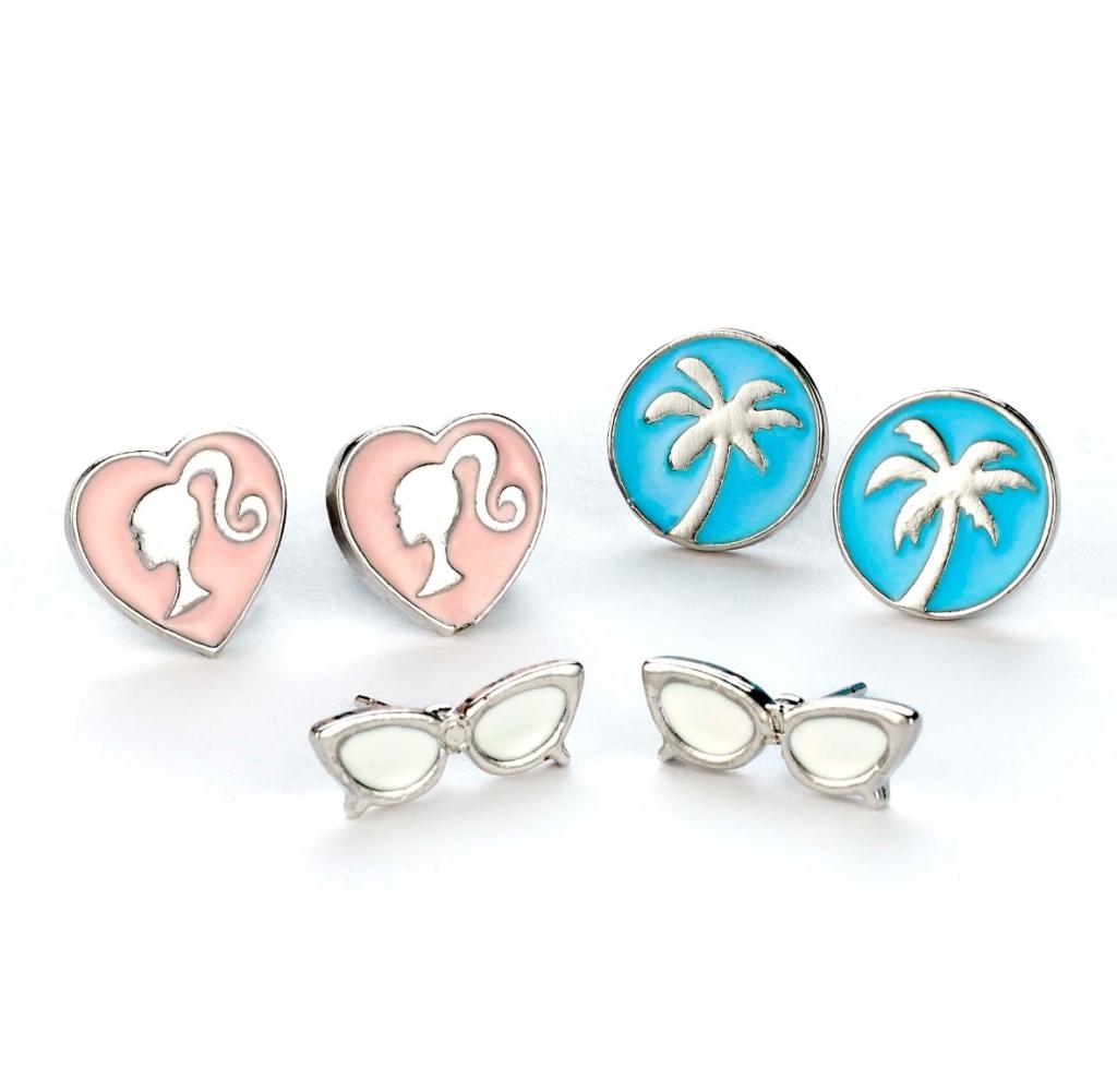 BARBIE - Set of 3 Classic Earring Studs