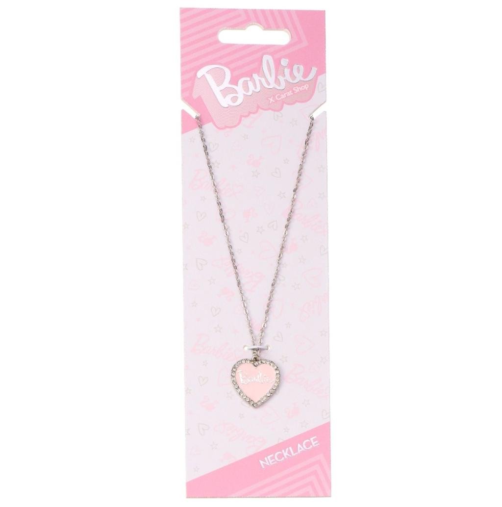 BARBIE - Chain Necklace - Pink Haert