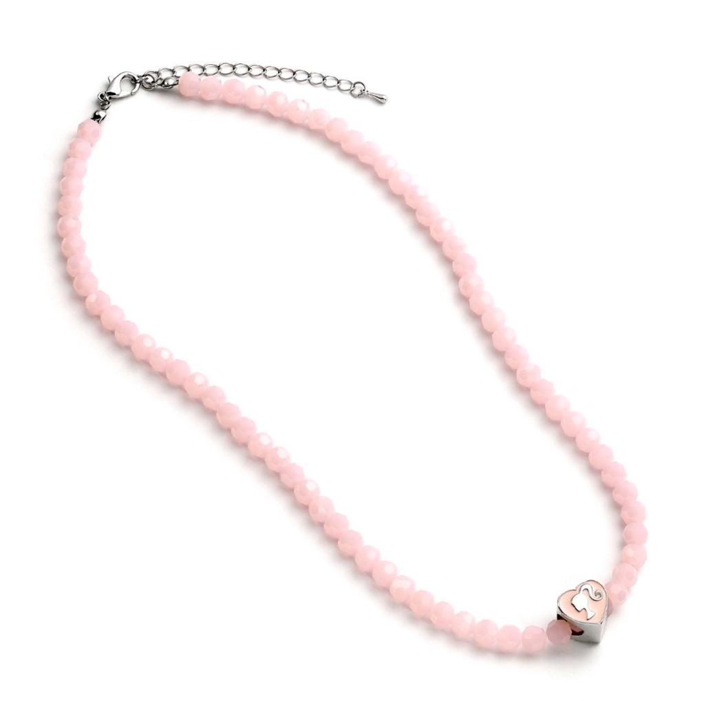 BARBIE - Pink Bead Necklace - Silhouette