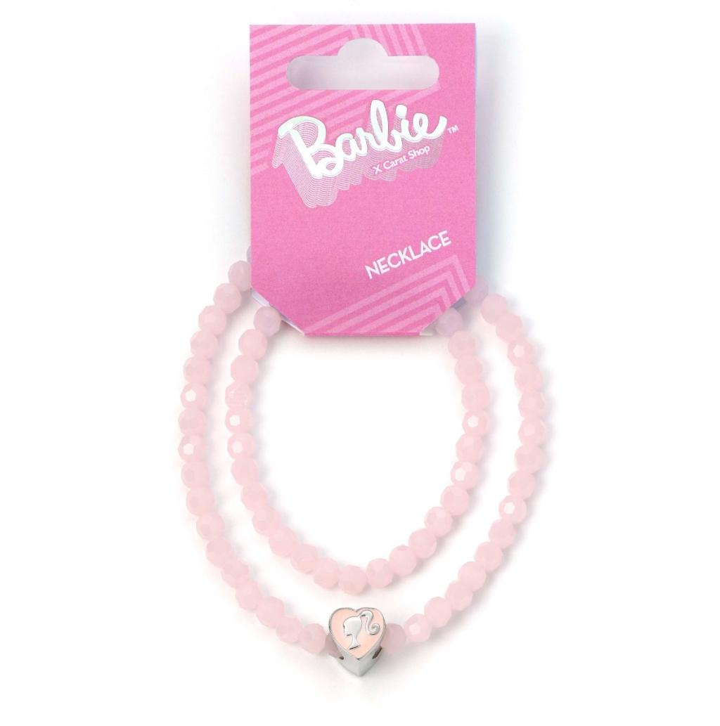 BARBIE - Pink Bead Necklace - Silhouette